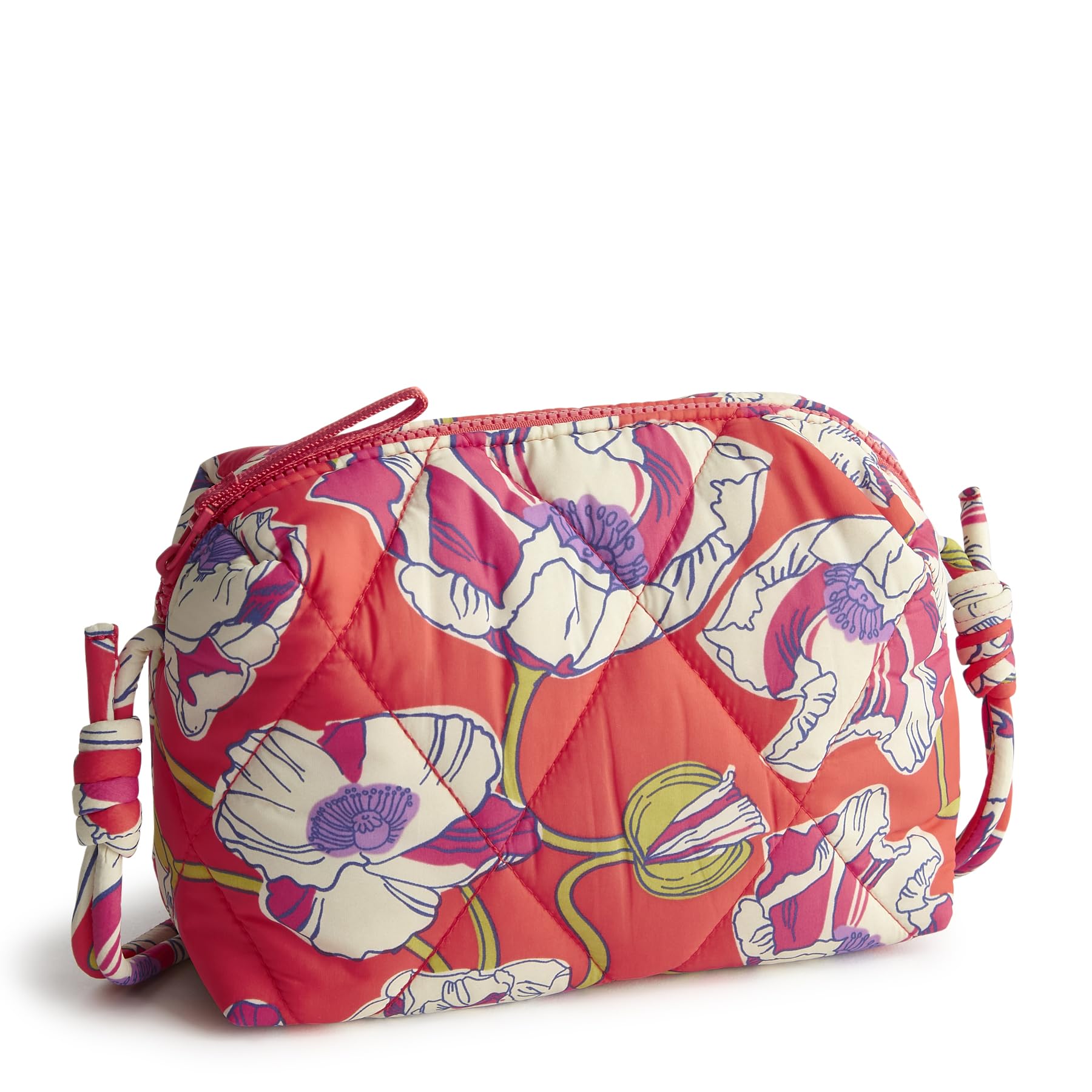 Vera Bradley Blake Crossbody, Nylon, Swirling Poppies, One Size