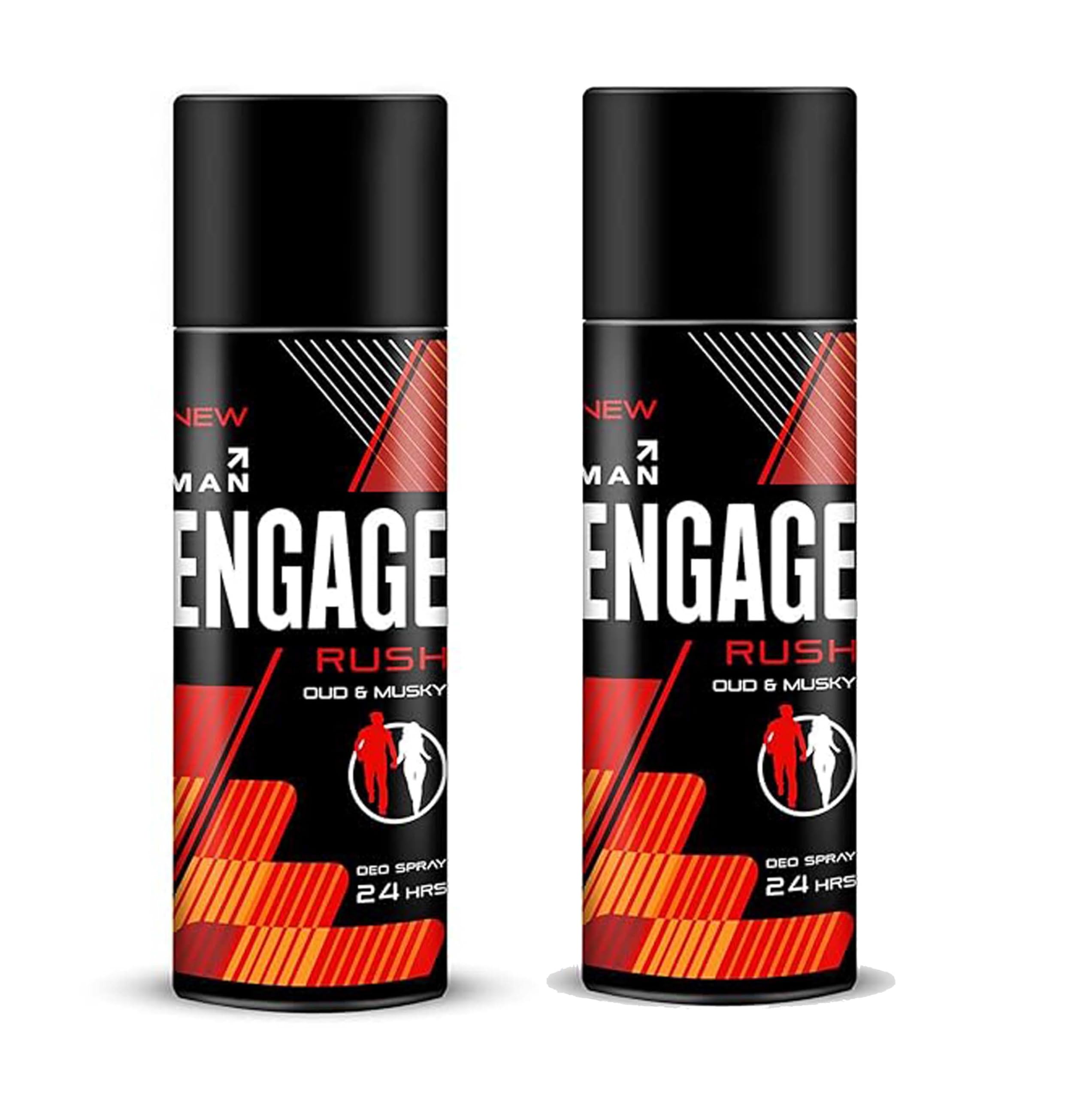 Engage Man Bodylicious Deodorant Spray - Rush (150ml) (pack of 2) SF001 SF Wide Stone 45-image-27