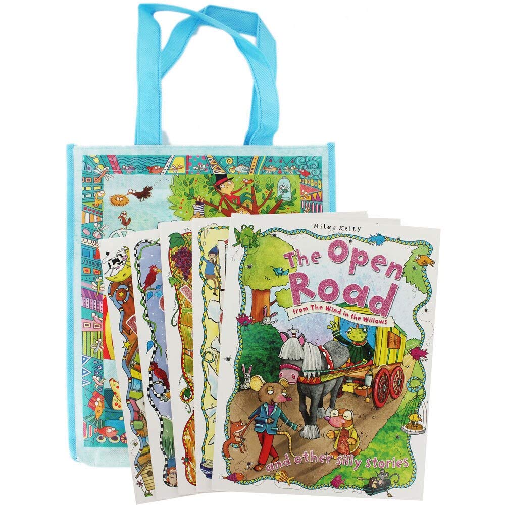 Silly Story Miles Kelly, le cadeau de 5 livres avec sac pour enfants
