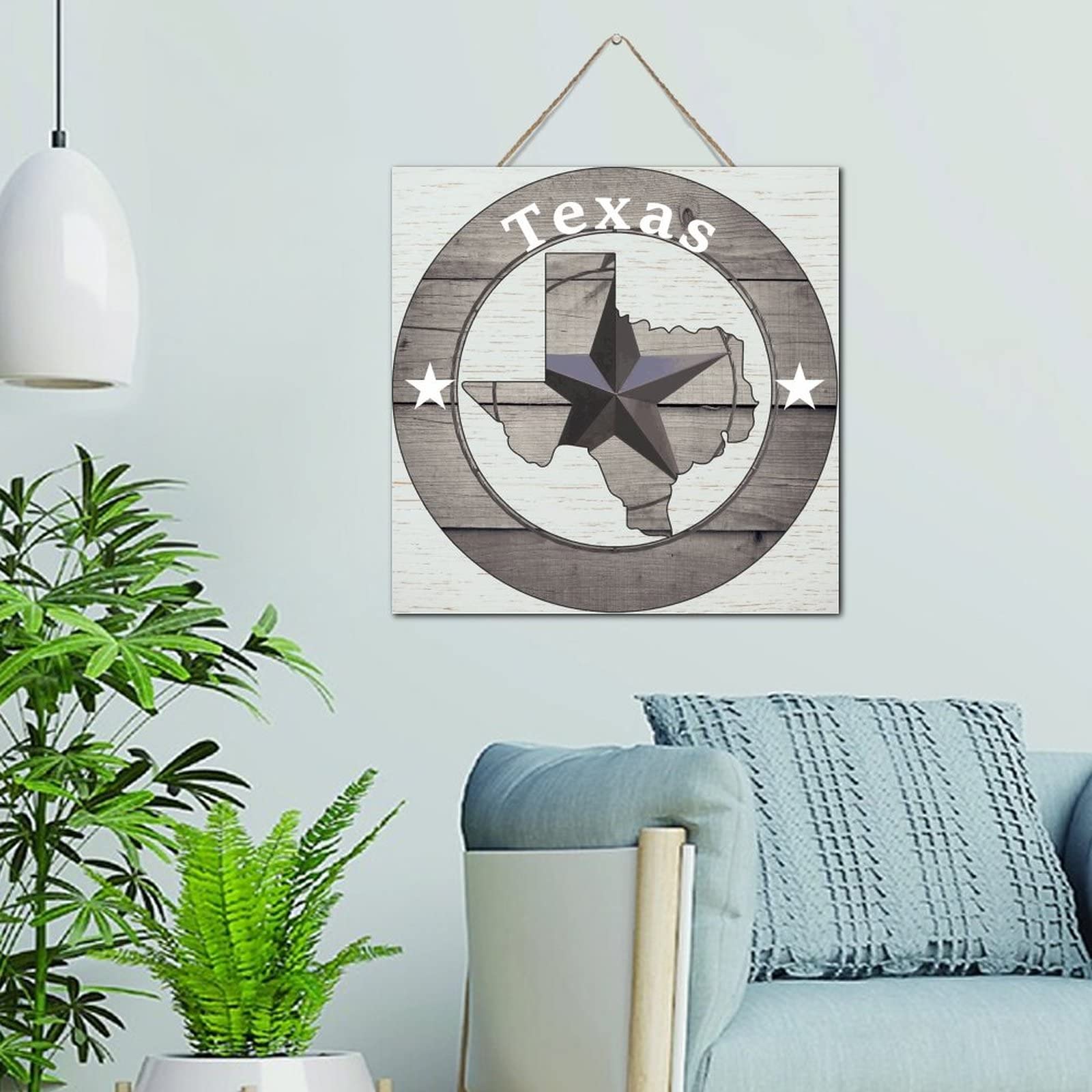 Objet déco bois Texas idée cadeau originale pour intérieur et chalet
