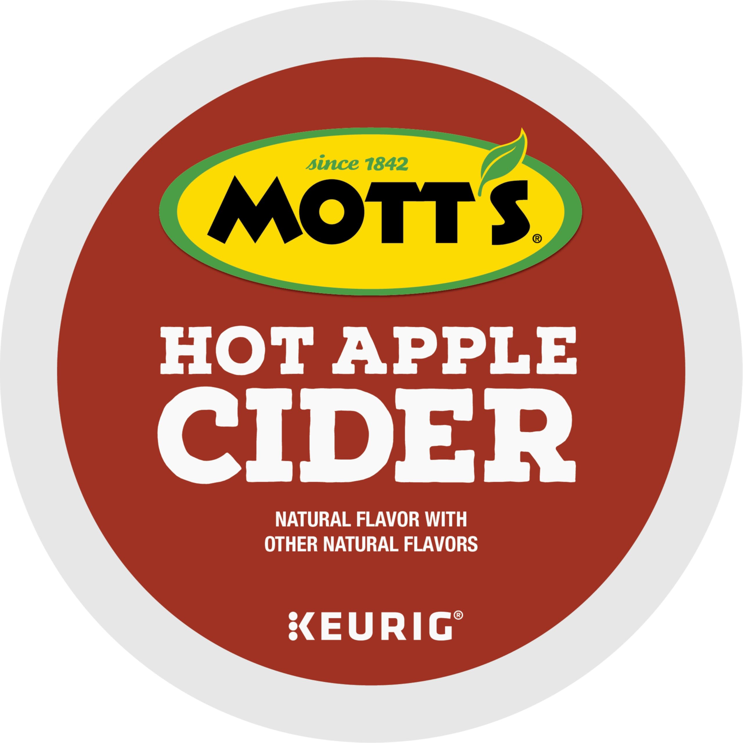 Keurig Mott's Hot Apple Cider, 60 Count (6 Packs of 10)