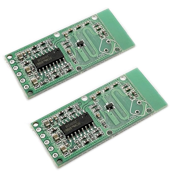 Buy Kiro&Seeu 2PCS Microwave Doppler Radar Motion Detector Sensor RCWL0516 Module Board Switch