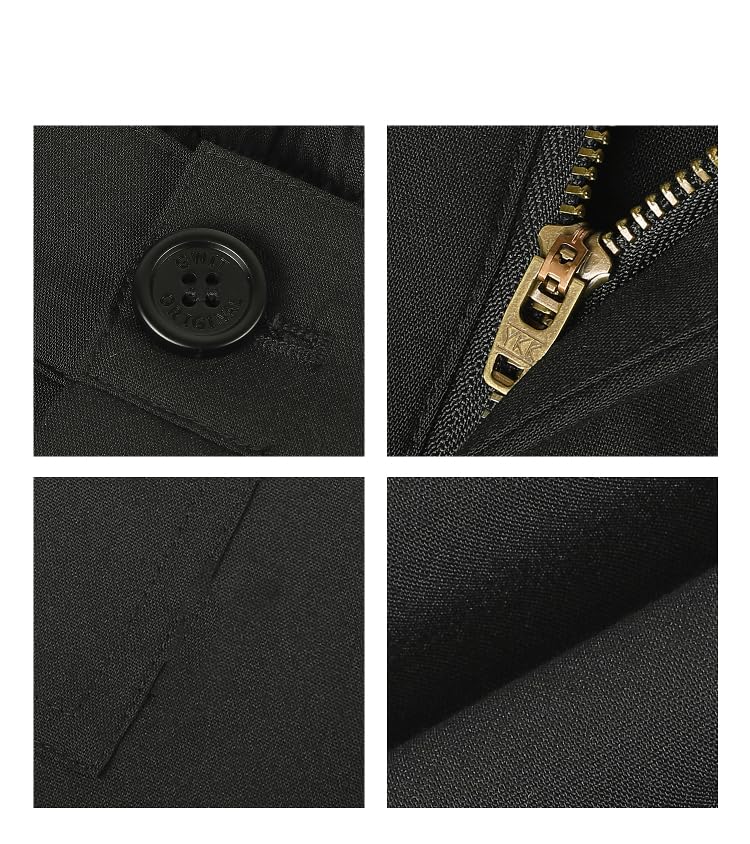 Men's Pants Summer Lightweight Breathable Japanese Retro Casual Capri Trouser2