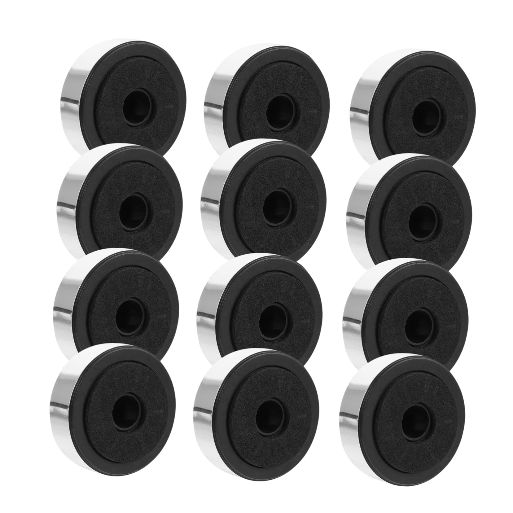 OSALADI Amplifier Machine Foot Pad Set 12pcs Anti-Vibration Speaker Isolation Pads
