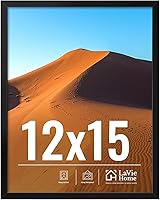 Vista 19 de LaVie Home Marco de fotos de 2 x 3, marco de fotos negro de 2 x 3 con plexiglás HD, marco de visualización de 2 x 3, 1 paquete, colección clásica