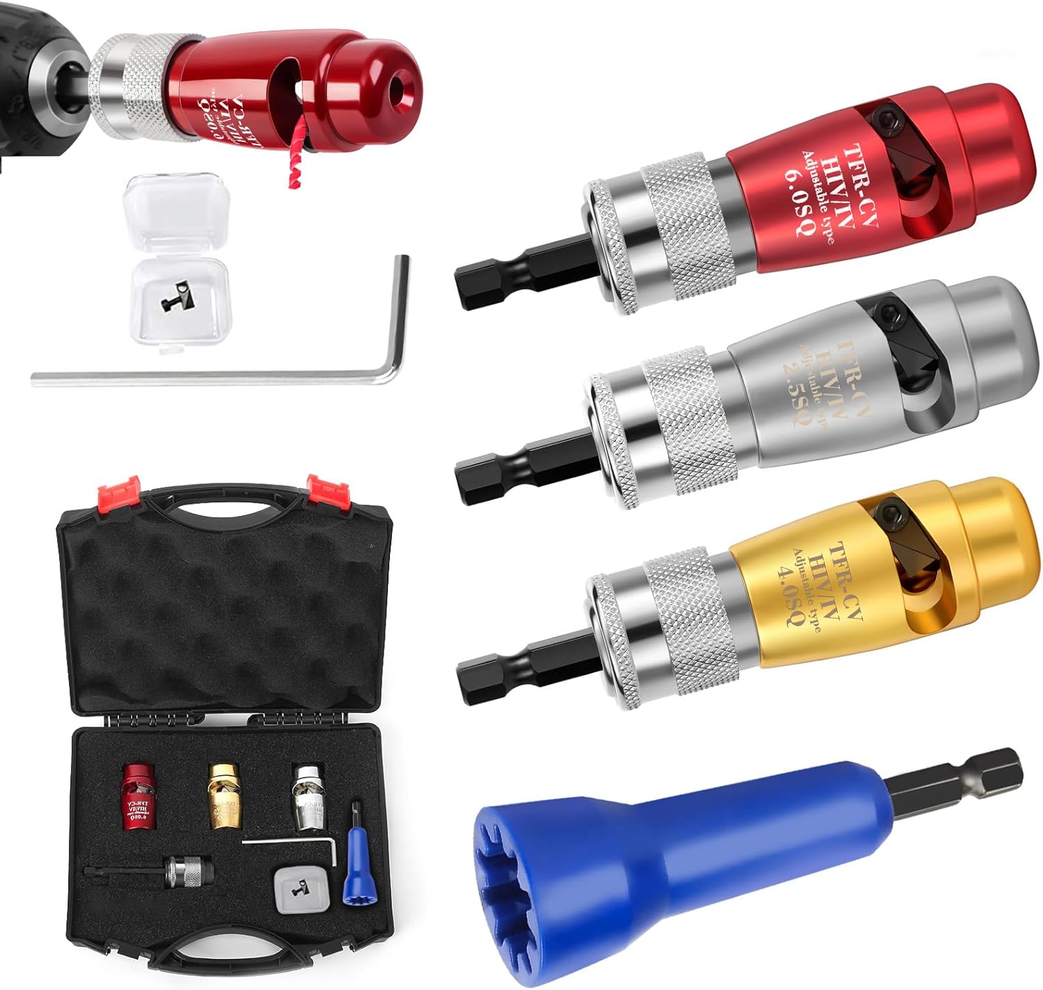 Wire Stripper for Drill 8-Piece Kit