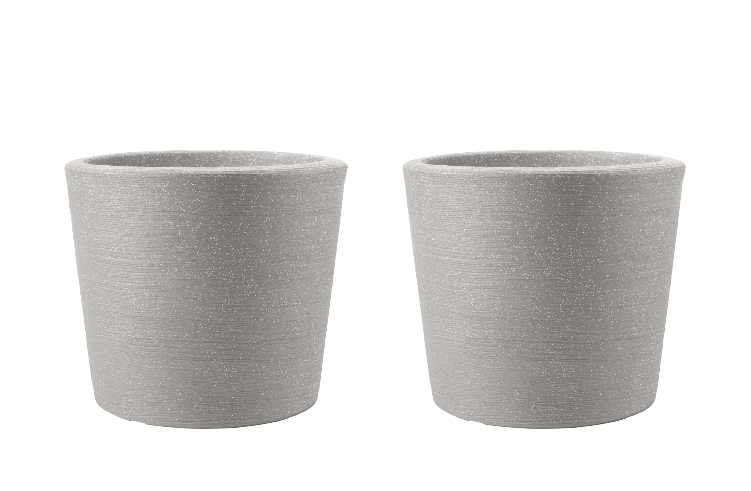 Stewart Varese Low Planter 40cm Alpine Grey