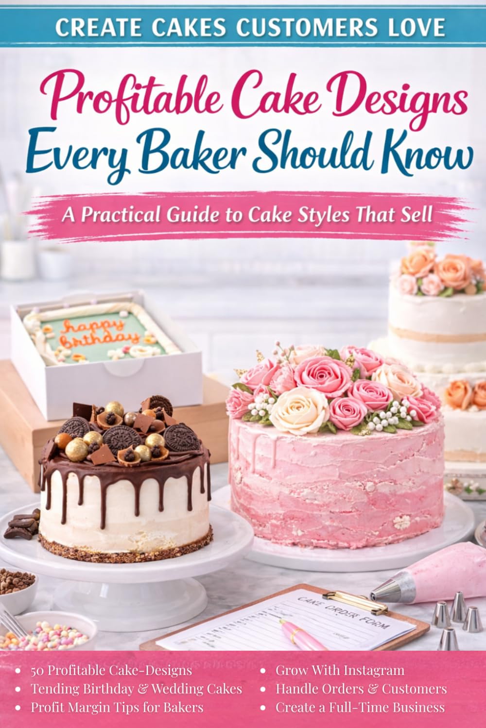 Profitable Cake Designs Every Baker Should Know: A Practical Guide to Cake Styles That Sell