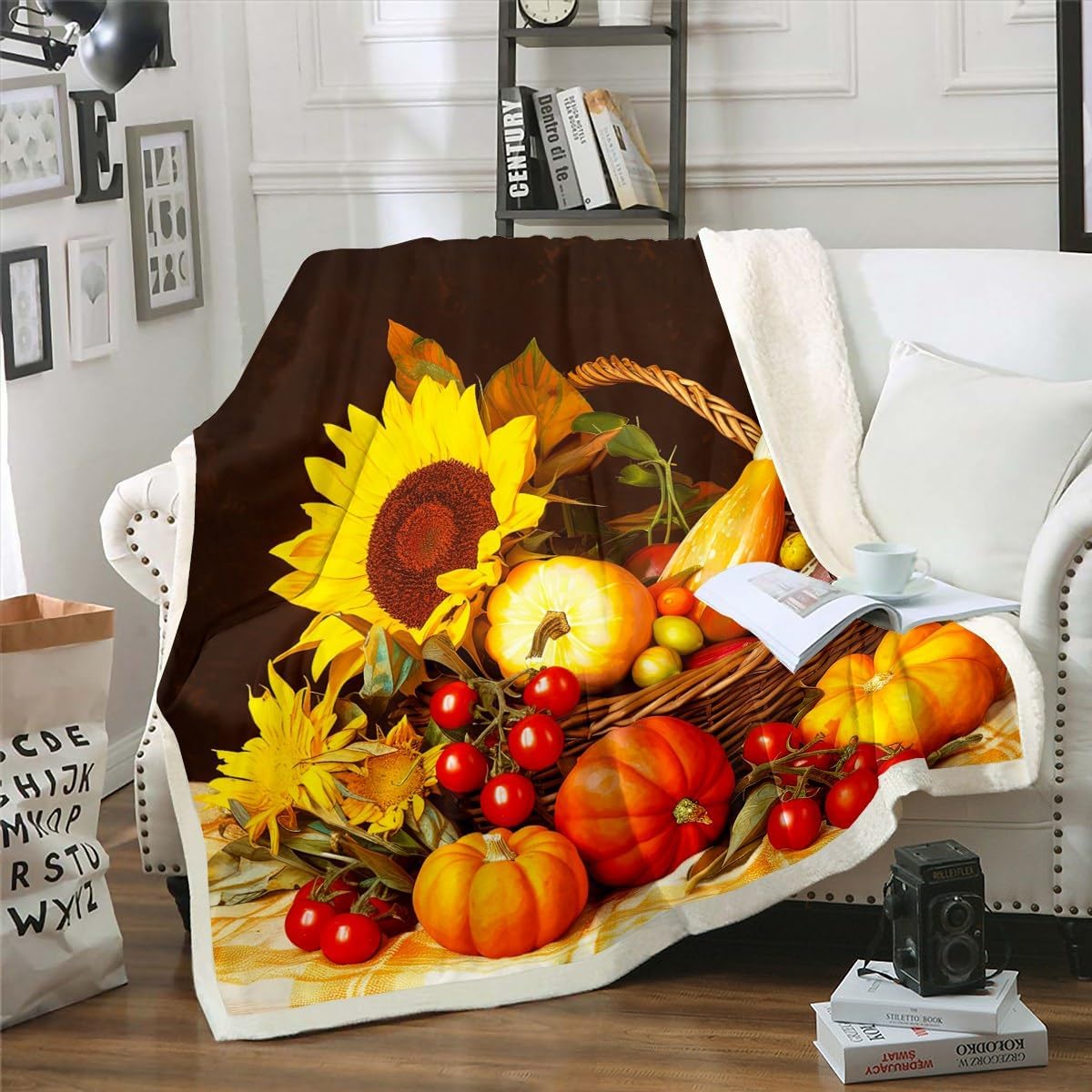 Erosebridal Xmas Blanket for Kids Girls Boys Toddler Cartoon Santa Claus Fuzzy Blanket, Merry Christmas Throw Blanket Decorative Sofa Couch, Cute Father Christmas Warm Fluffy Blanket Throw Size