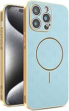 BORYA Coque Magnétique pour Xiaomi Poco F8 Ultra, Compatible avec Mag-Safe, Protection Anti-Chocs de Niveau Militaire Housse, Fine Mat Étui Téléphone - Bleu