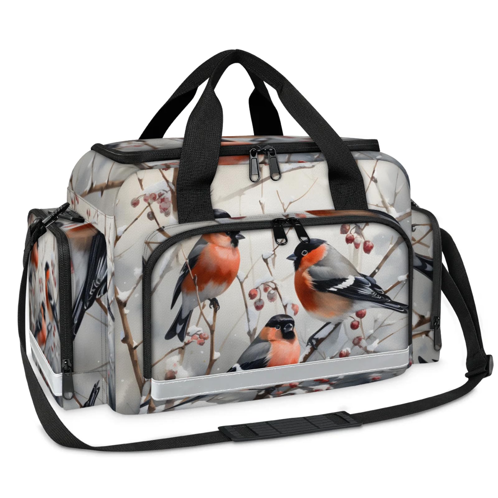 GzLeyigou First Aid Bags Empty, Handsome Birds Emergency Bag First Aid Kit Multiple Compartment Kit Carrier On Call Trauma Bag For Paramedics Emergency Medical Supplies Kit