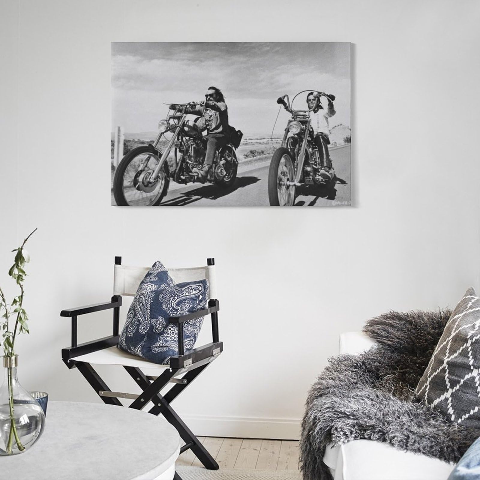 Leinwand-Wandkunst, Filmposter, Heimdekoration, Gemälde für Zuhause, Schlafzimmer, Rahmen, 30,5 x 45,7 cm