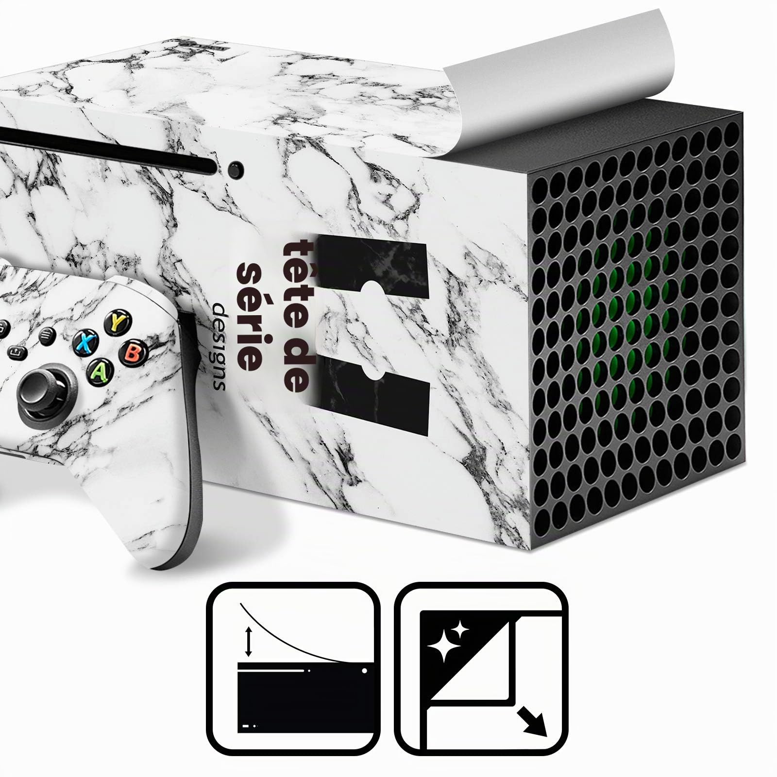 Head Case Designs sous Licence Officielle Batman DC Comics Hush Logos Et Bandes Dessinées Vinyle Autocollant De Jeu Peau Autocollant Couverture Compatible avec Xbox Series X Console