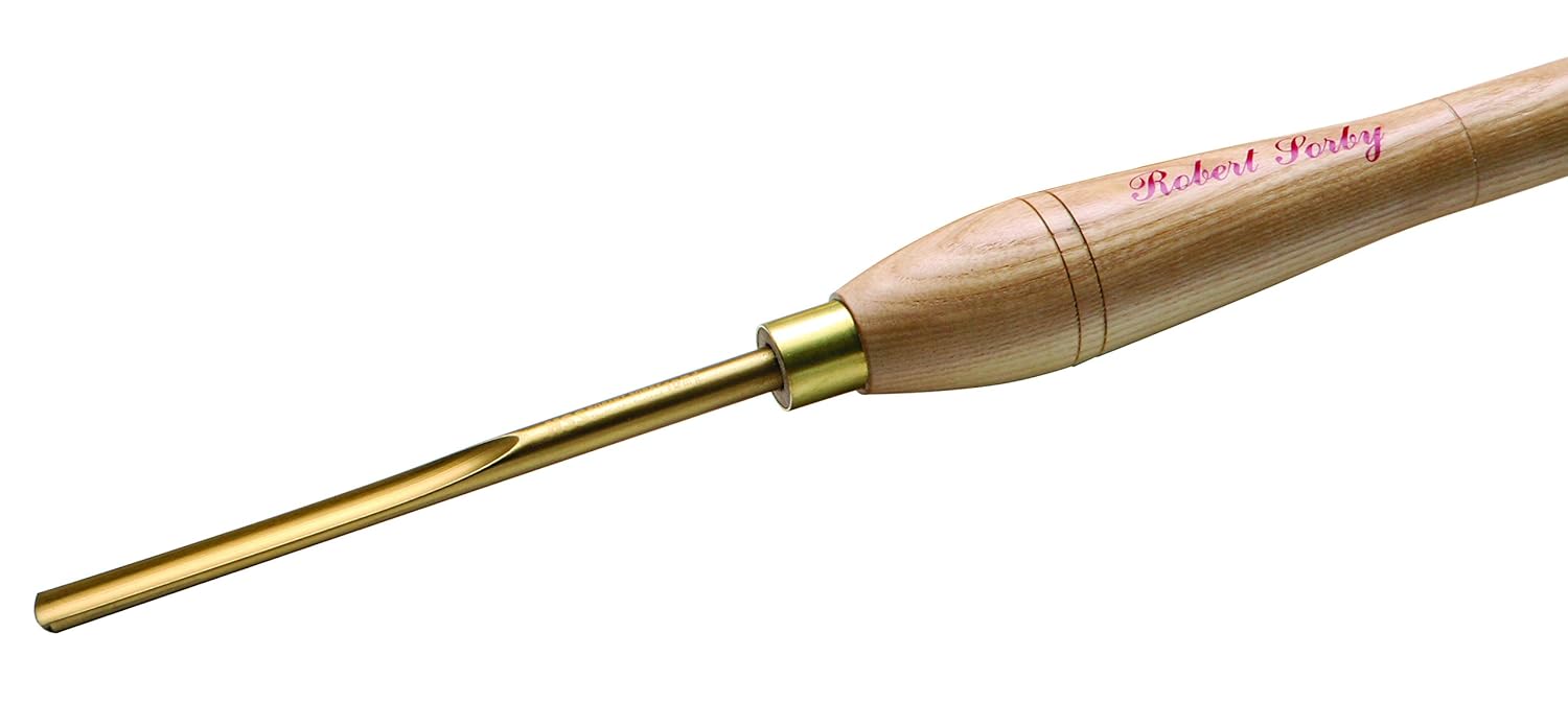 Robert Sorby 842GLH-1/2 1/2 High Performance Bowl Gouge Titanium Nitride Coated 23 Overall