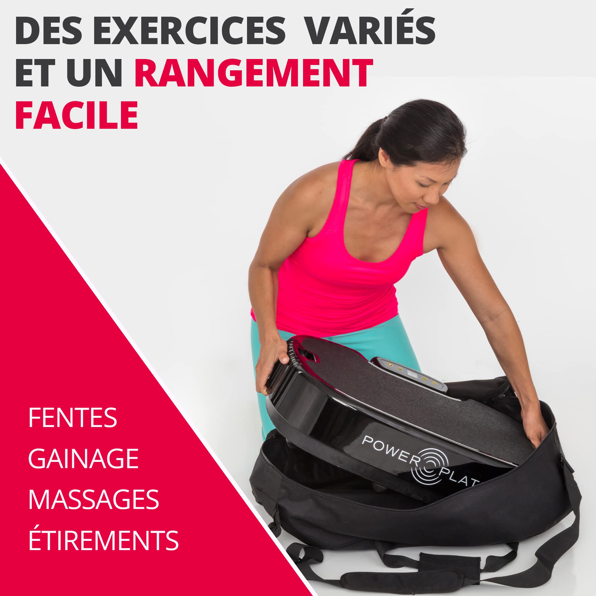 Test LifePro : machine d'exercice vibrante avec points d'acupuncture