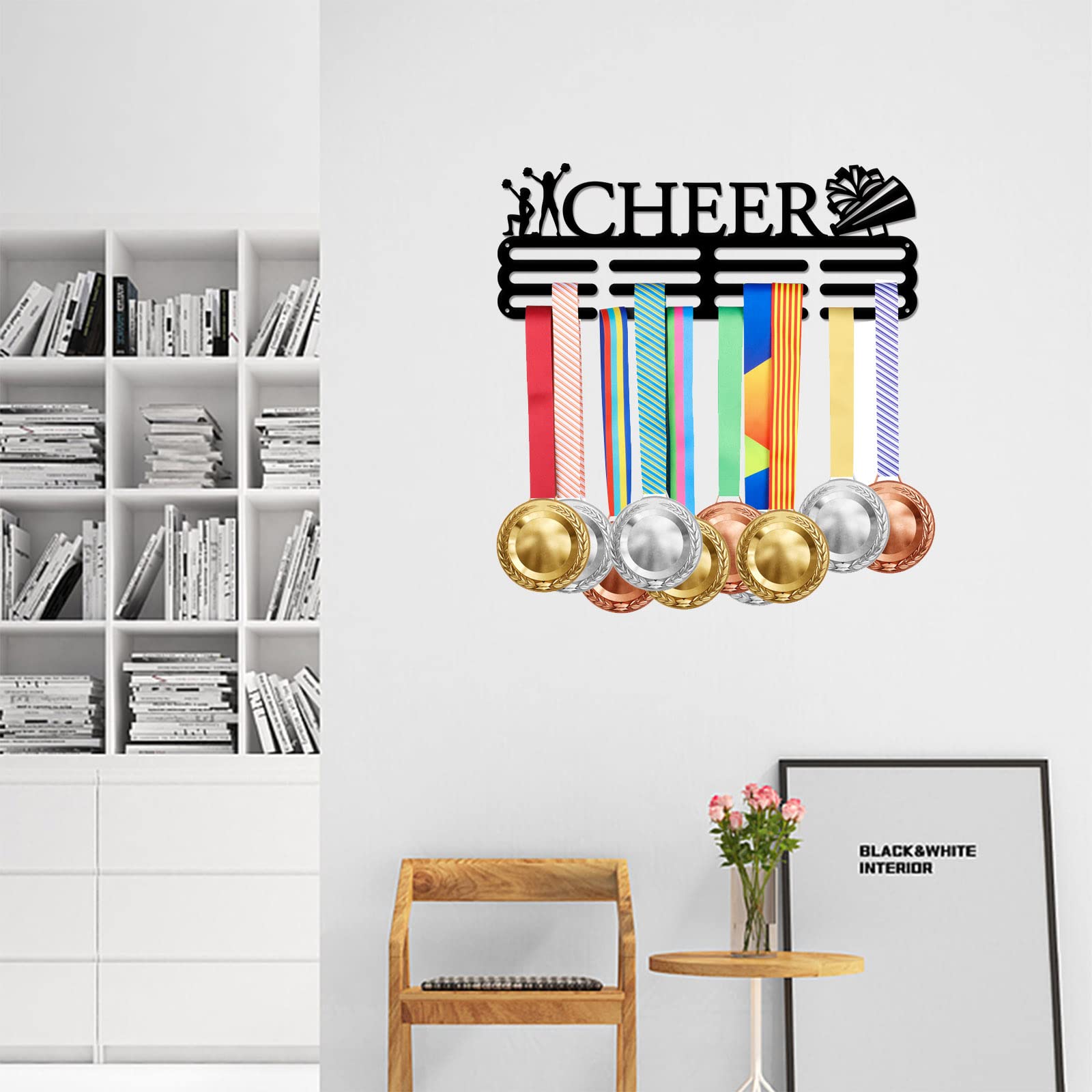 SUPERDANT Cheerleaders Medal Hanger Cheer Medal Holder Avec