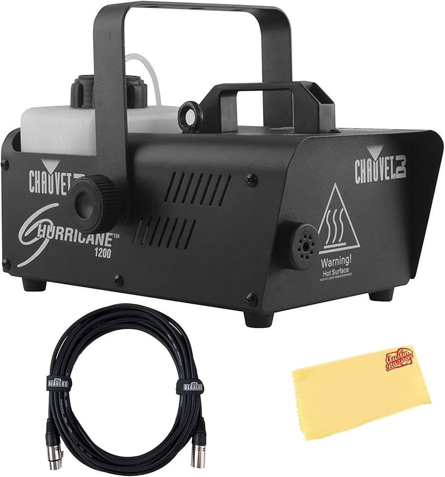CHAUVET DJ Hurricane 1200 フォグマシン スモークマシン Amazon.com: CHAUVET DJ Hurricane 1200 18,000-CFM Fog Machine