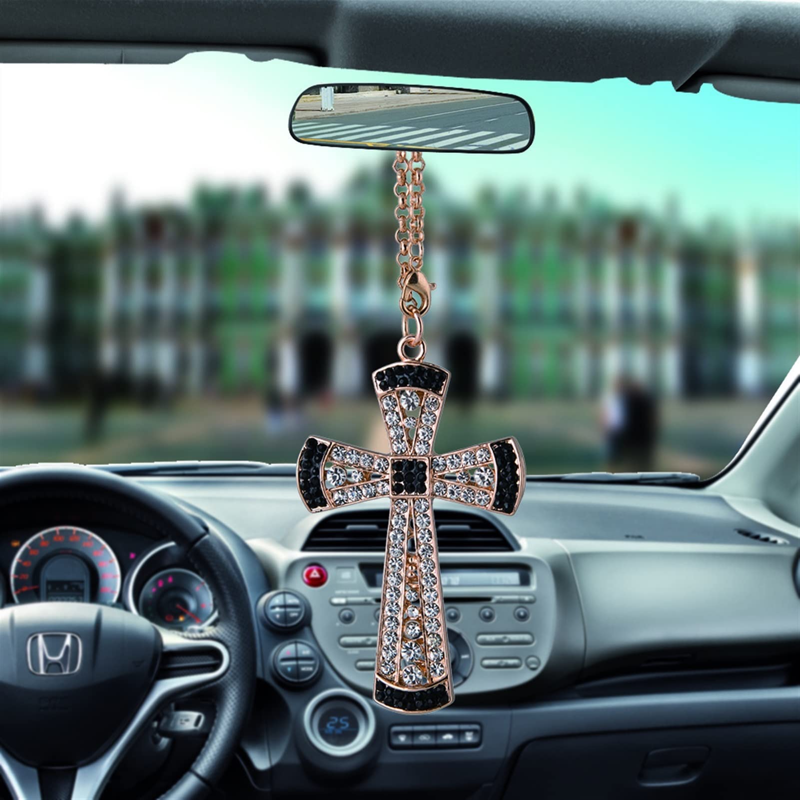 Bijbelvers Opknoping Ornamenten Auto Hanger voor Thuis Voertuig Religieus Geloof Geschenken voor Vrouwen Mannen Geschenken voor Christelijke Schrift Thanksgiving Kerstmis Verjaardag Pasen Gebed Gift Achteruitkijkspiegel Hanger