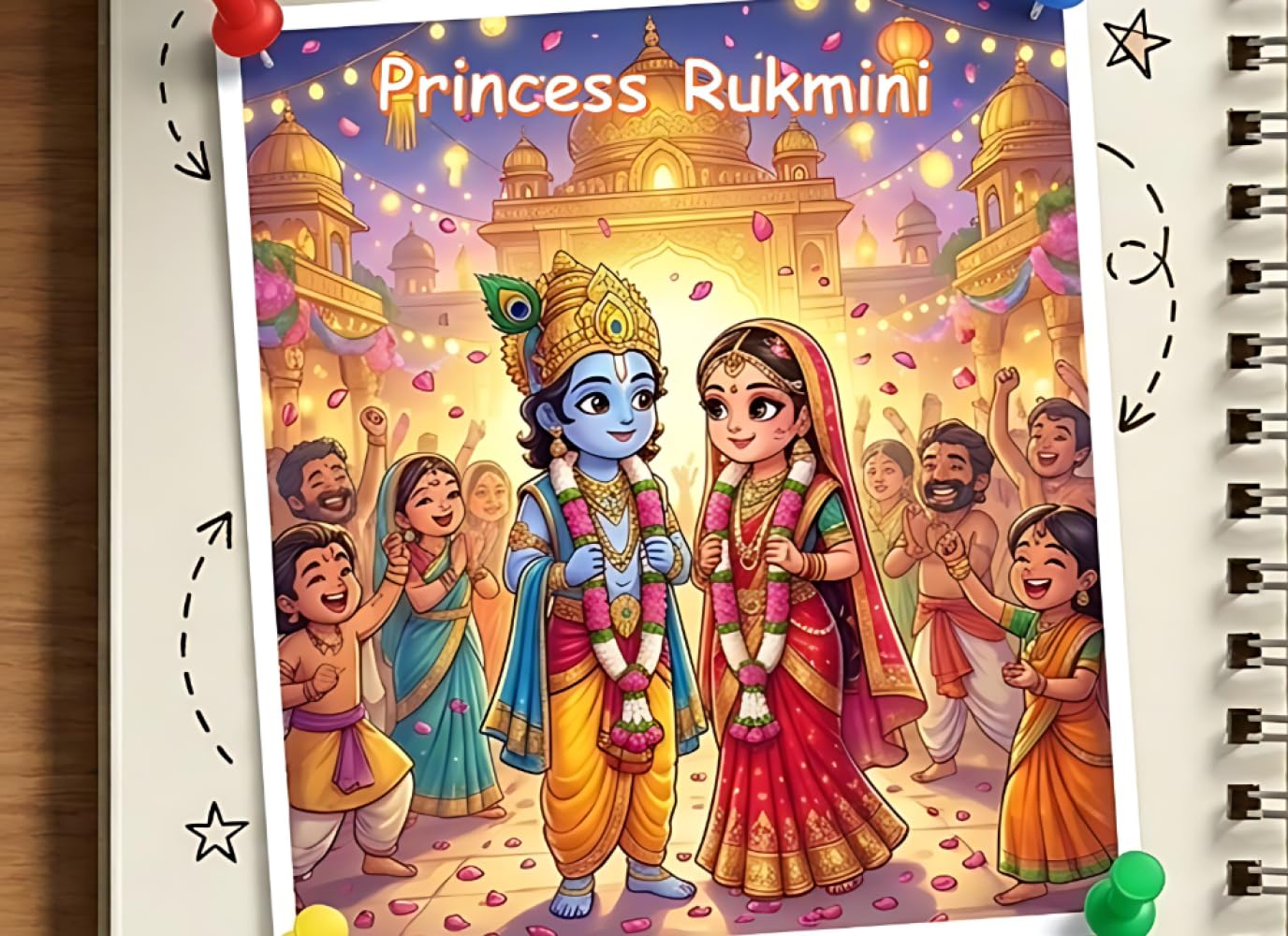 Princess Rukmini: A Story of Faith and Love (Illustrated Adventures)