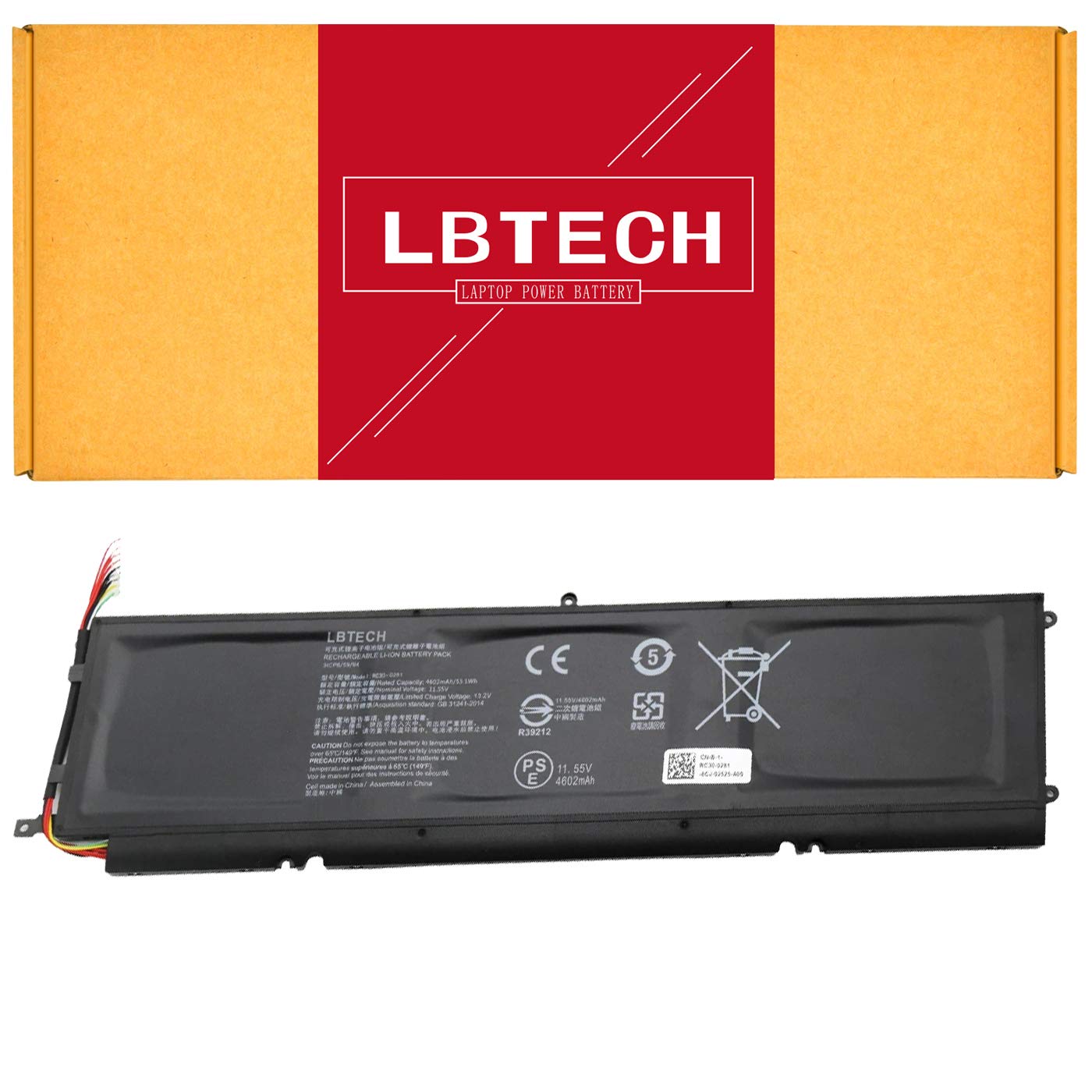 RC30-0281 Battery for Razer Blade Stealth 13.3 2018 2019 GTX 1650 Max-Q RZ09-0281 02810 02812 RZ09-0310 RZ09-03100 RZ09-02812E71 RZ09-03102E52-R3U1 RZ09-03102W52 RZ09-03101J52-R3J1 3ICP6/59/84