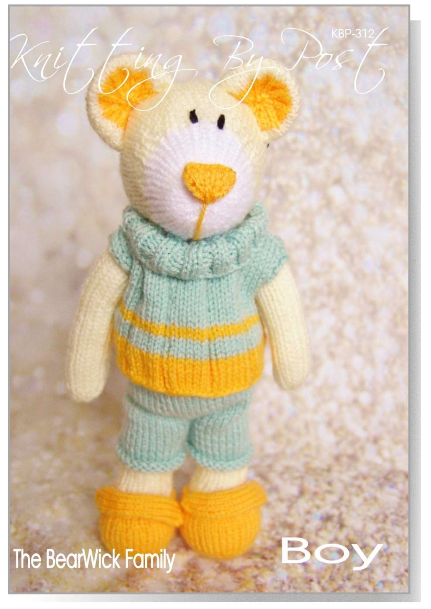 Knitting By Post Boys Knitting Pattern - Bearwick Bear From