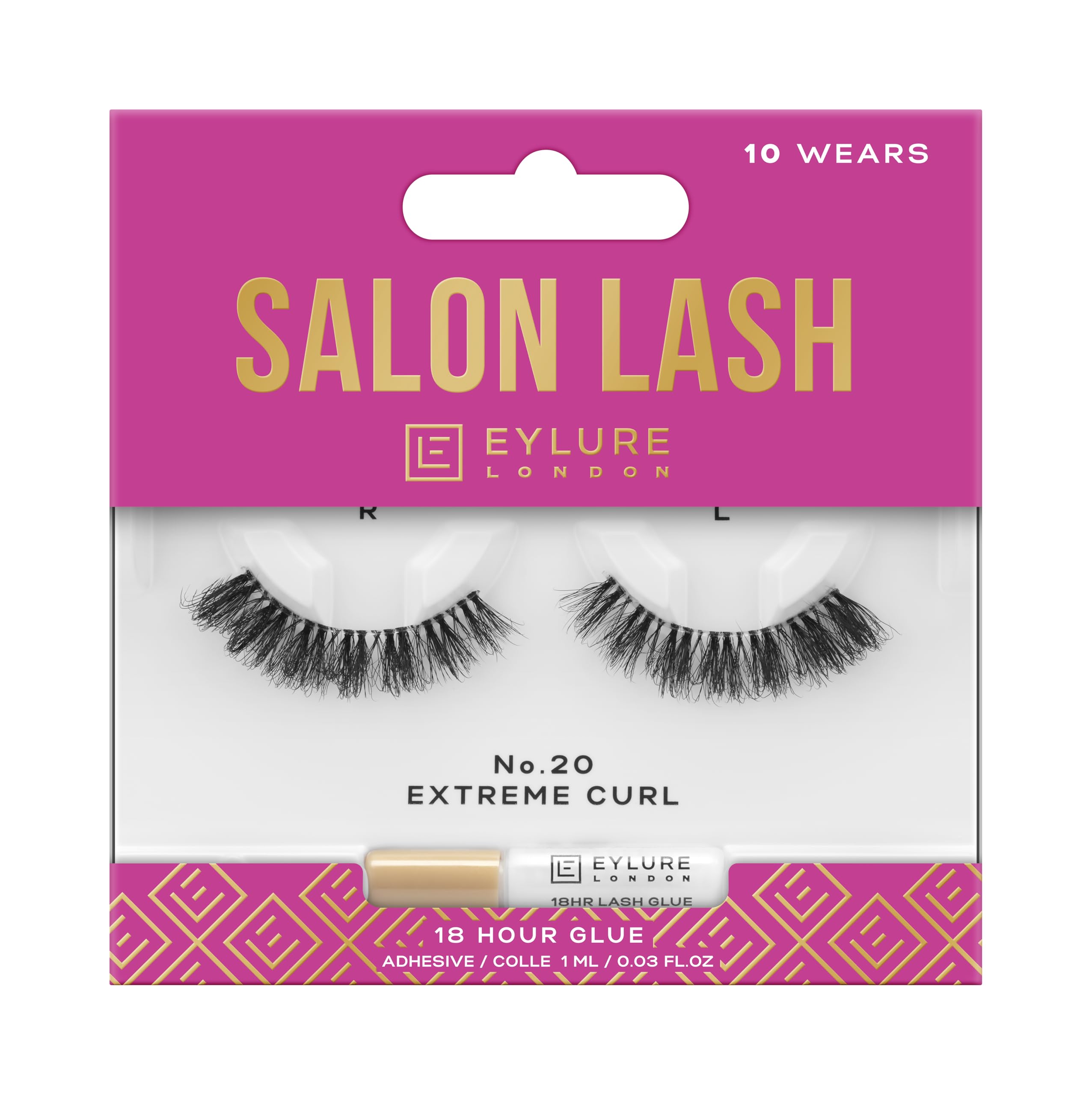 Eylure Salon lash- Volume & Curl No.20