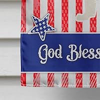 Vista 754 de Caroline's Treasures BB4243GF Bandera de jardín con texto en inglés «Merry Christmas» con texto en inglés «Merry Christmas», bandera decorativa