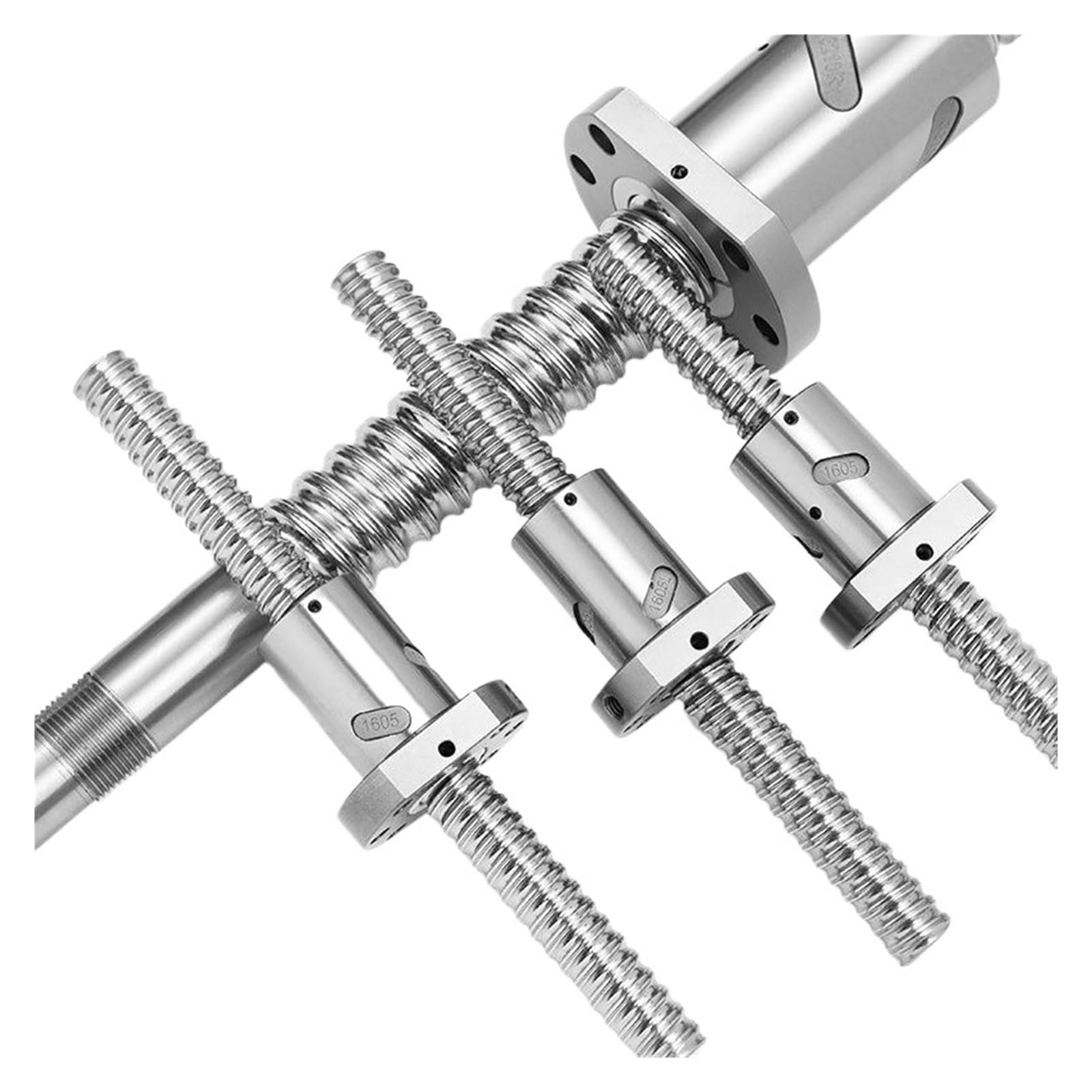 Spielfreie Kugelumlaufspindel Kugelumlaufspindel SFU1204, Einzelnes Kugelmutterende Bearbeitet For Kugelumlaufspindel 200–1000 Mm(200mm)