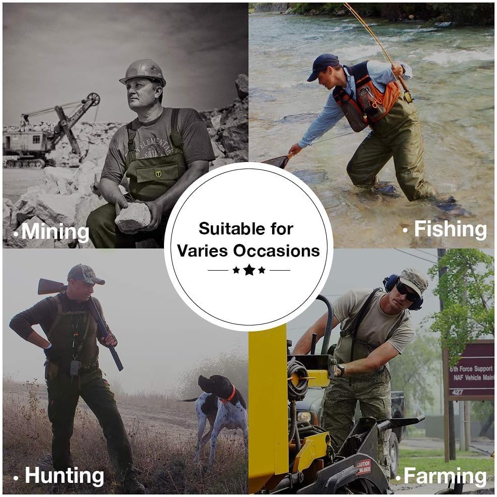 TIDEWE Chest Waders for Men Women, Waterproof Fishing Waders GN M14 - image 4