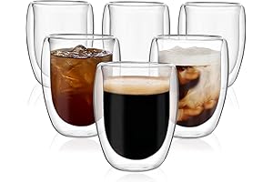 Moretoes: Ethereal Serenity in Your Morning Brew, with Our Double-Walled Glass Masterpieces