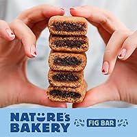 Vista 9 de Nature's Bakery Fig Bar Minis, arándano, grano entero, apto para veganos, kosher, sin OMG, 10 onzas (paquete de 6)