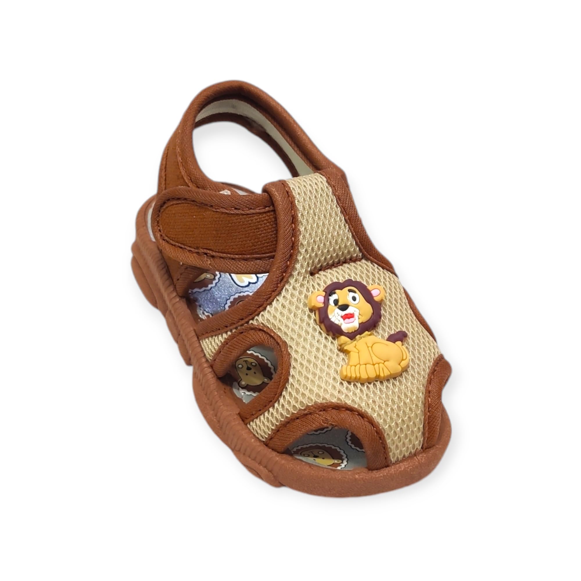 CoolzKids Chu-Chu Sound Musical Sandals Coco-4 for Baby Boys and Girls Age 1-2 Years
