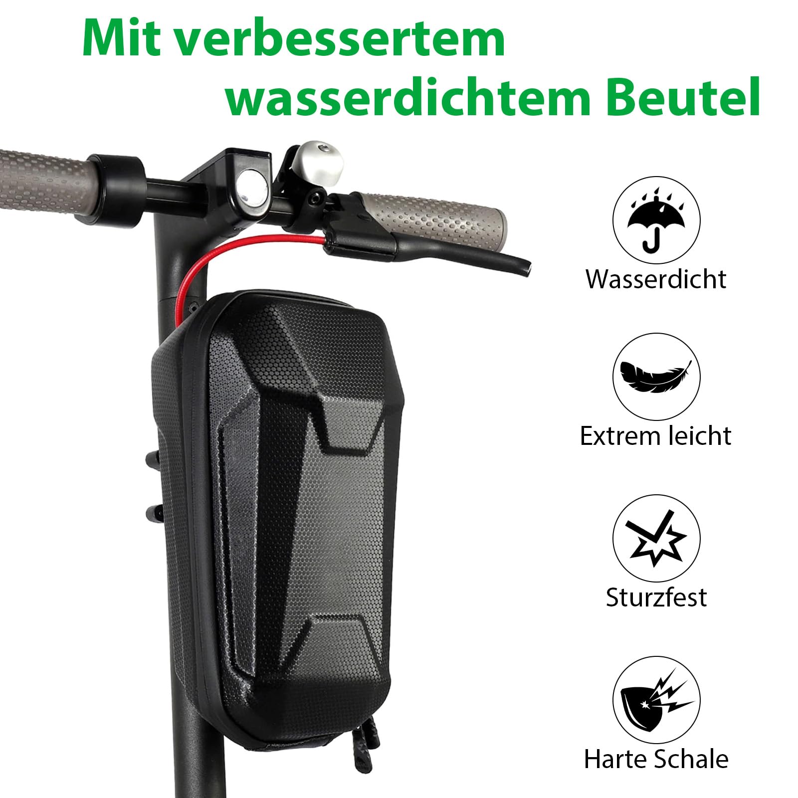 eLinkSmart zamek do skutera elektrycznego, blokada łańcucha, odblokowywanie odcisku palca, aplikacja Heavy Duty, antykradzieżowa, akcesoria do skutera, bramy motocyklowej, wodoszczelna
