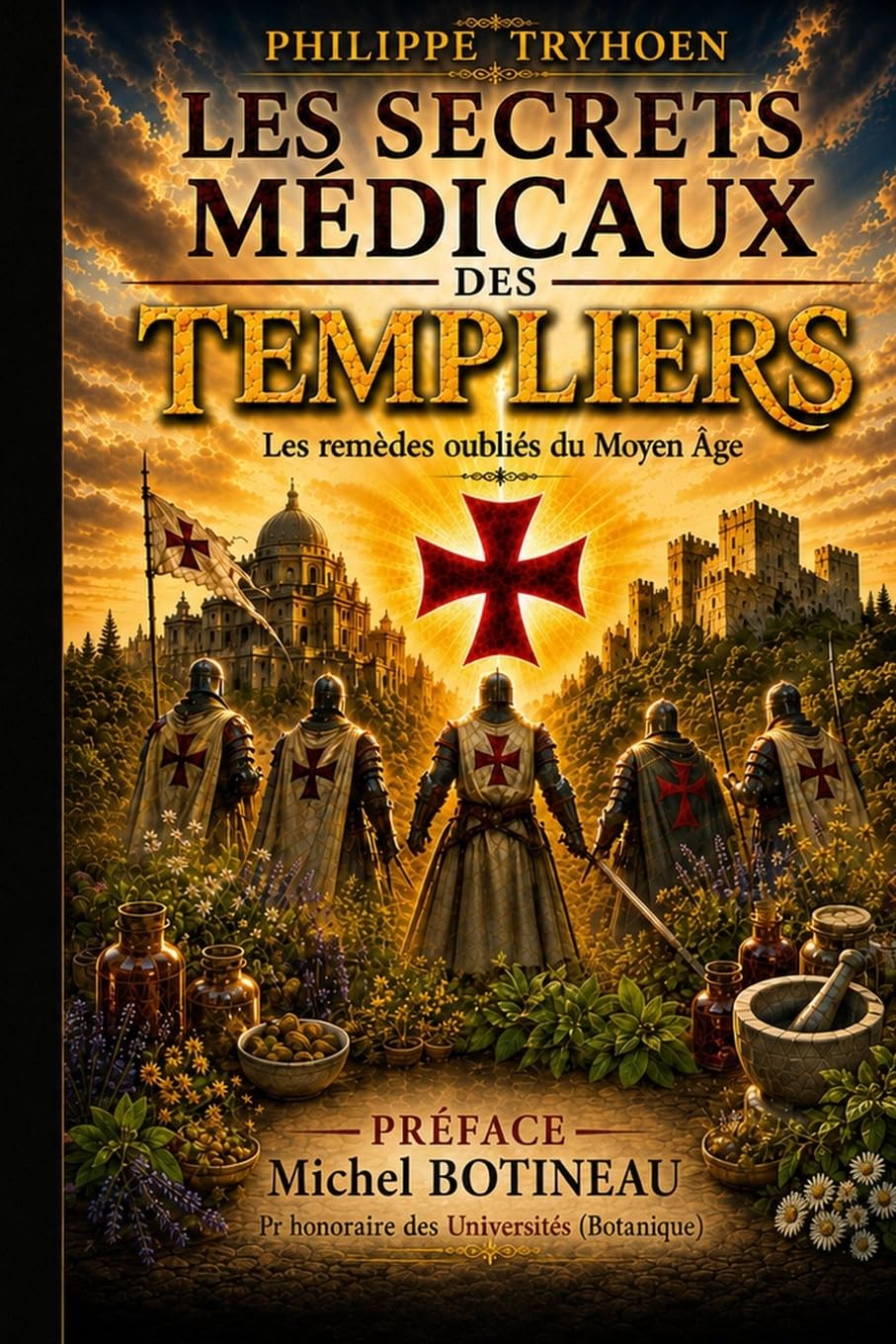 Les Secrets Médicaux des Templiers: Le grimoire de phytothérapie des chevaliers de l’Ordre du Temple — 98 remèdes naturels et plantes médicinales du Moyen Âge: 2 (Les Secrets des Templiers)