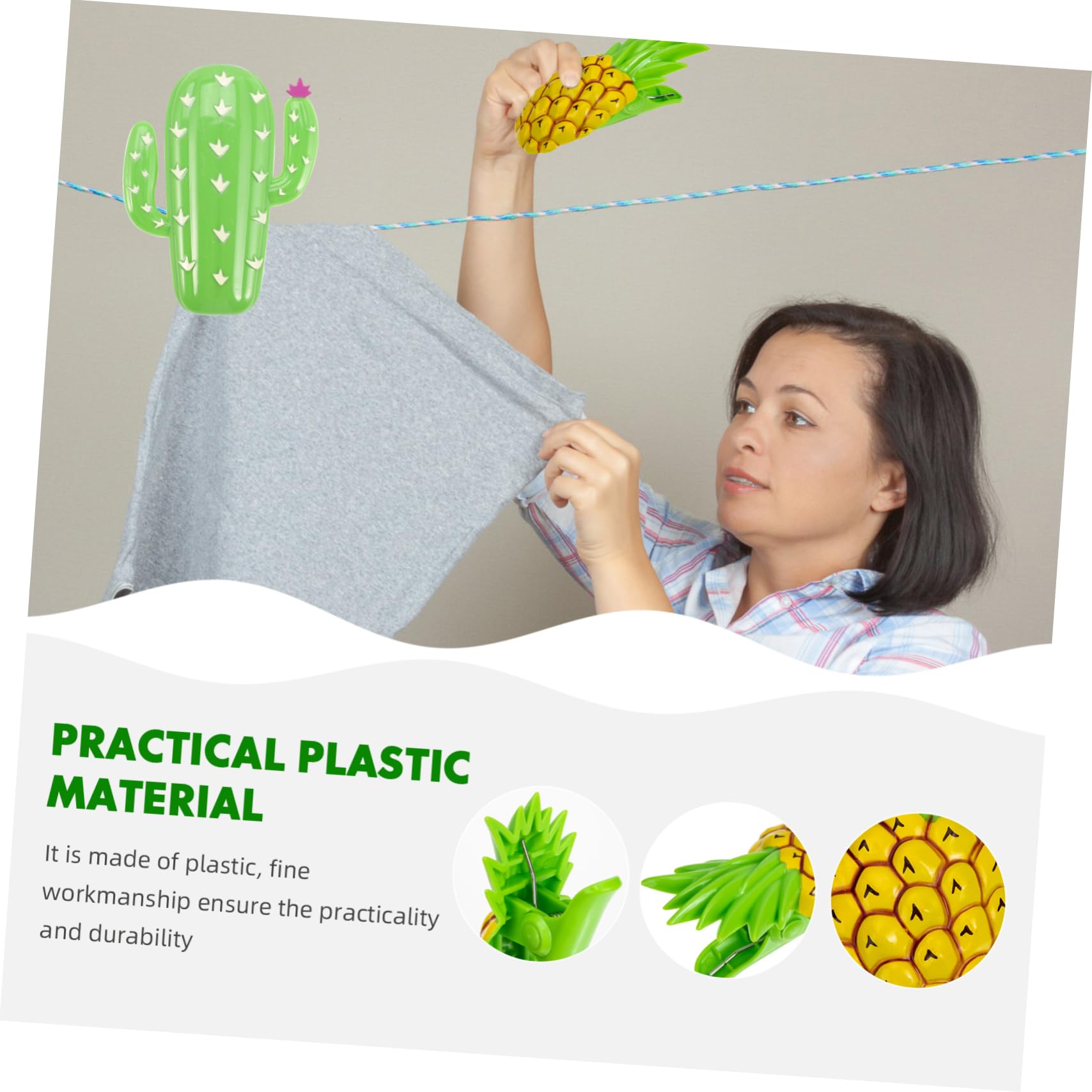 4piezas Pinzas para Sillas De Playa y Toallas Accesorios De Piscina Resistentes Al Viento