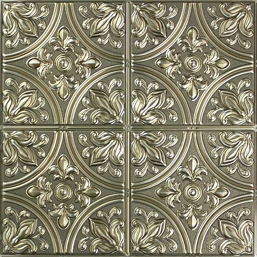 Miniatura 7 de RoomMates StickTiles - Lata dorada  Pelar y pegar  Paquete de 2