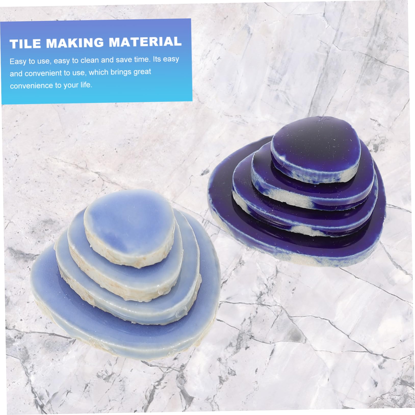STOBOK 1bolsa Azulejos De Mosaico Piedras Únicas Para Hacer Guijarros y Azulejos De Piedra Material Para Diy De Guijarros Para Proyectos De Decoración Interiores y Exteriores