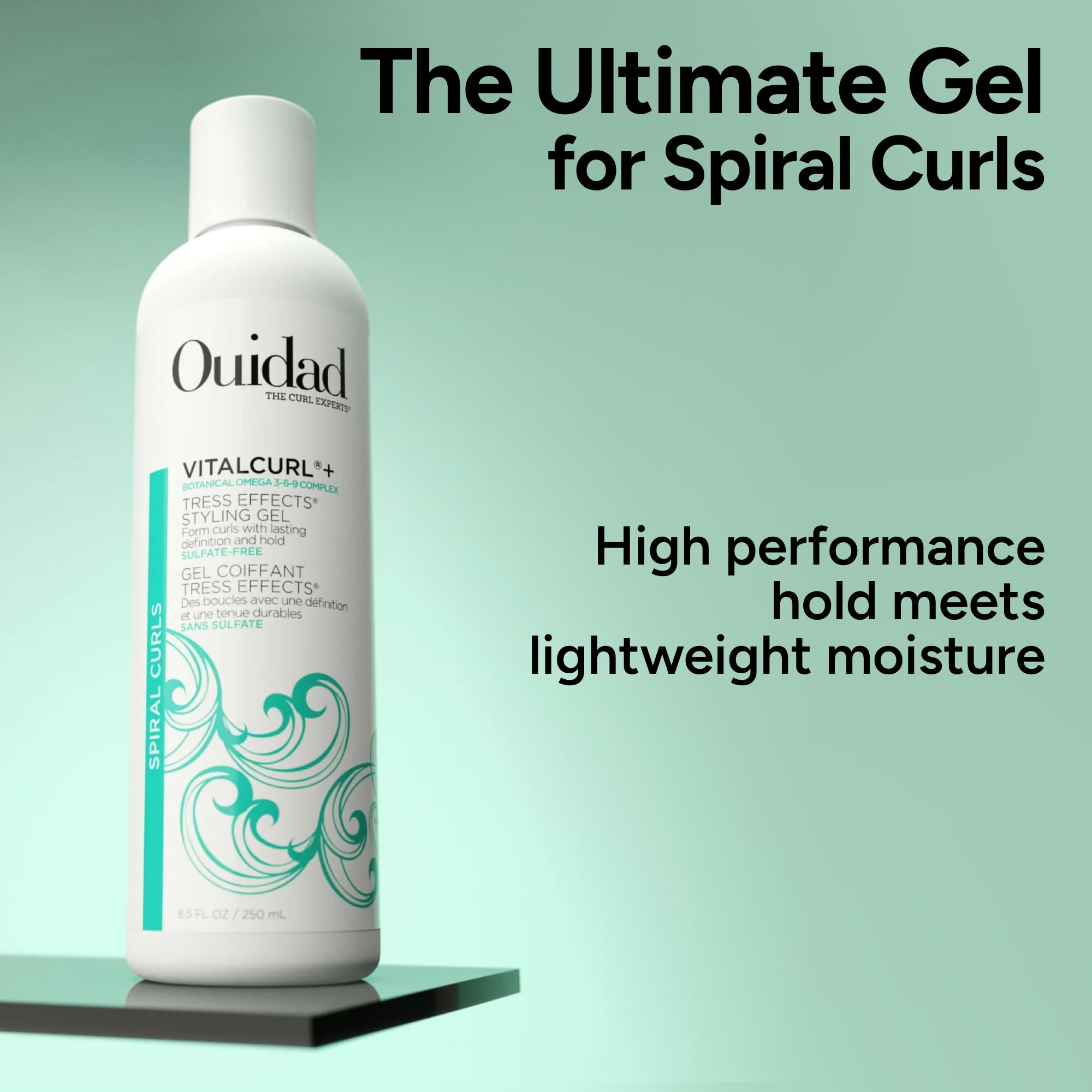 Ouidad VitalCurl Plus Tress Effects Styling Gel For Unisex 8,5 oz Gel