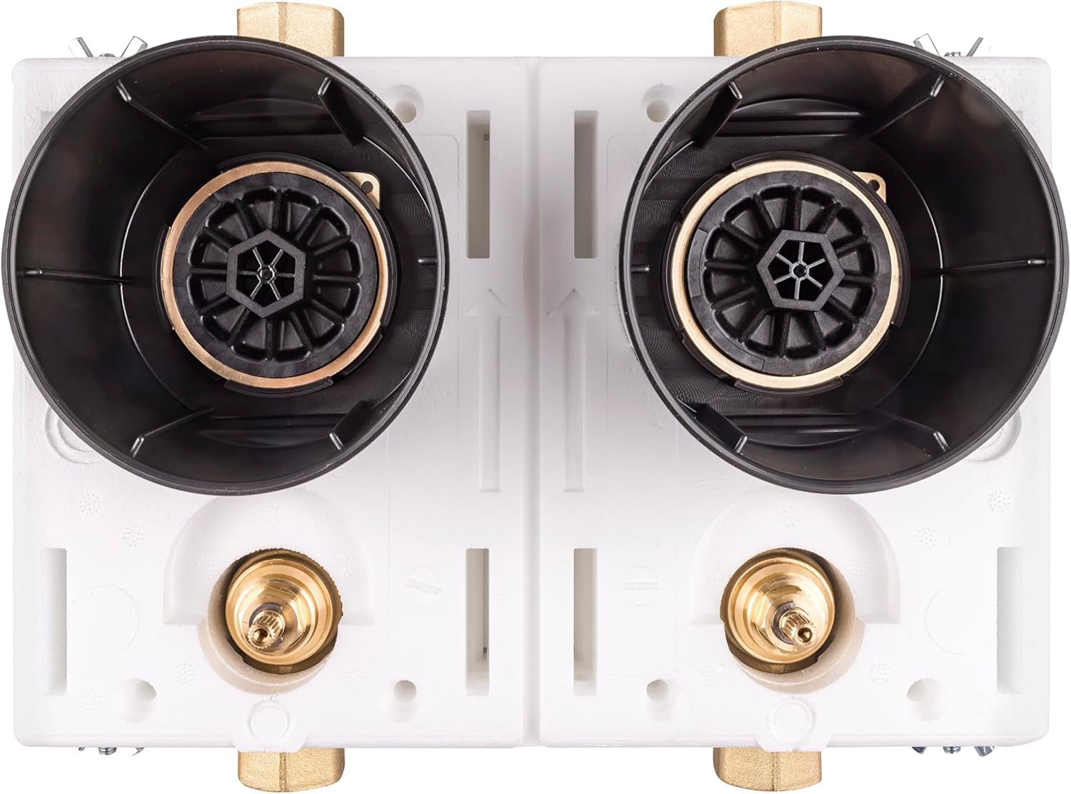 SPEWA Bloque de montaje Duo para ISTA compatible con válvula DVGW