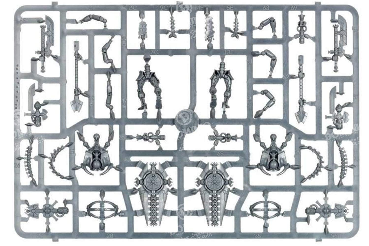 GAMES WORKSHOP 99120110012 "Necron Lychguard/triarch Pretoriański blat stołu i miniaturowa gra
