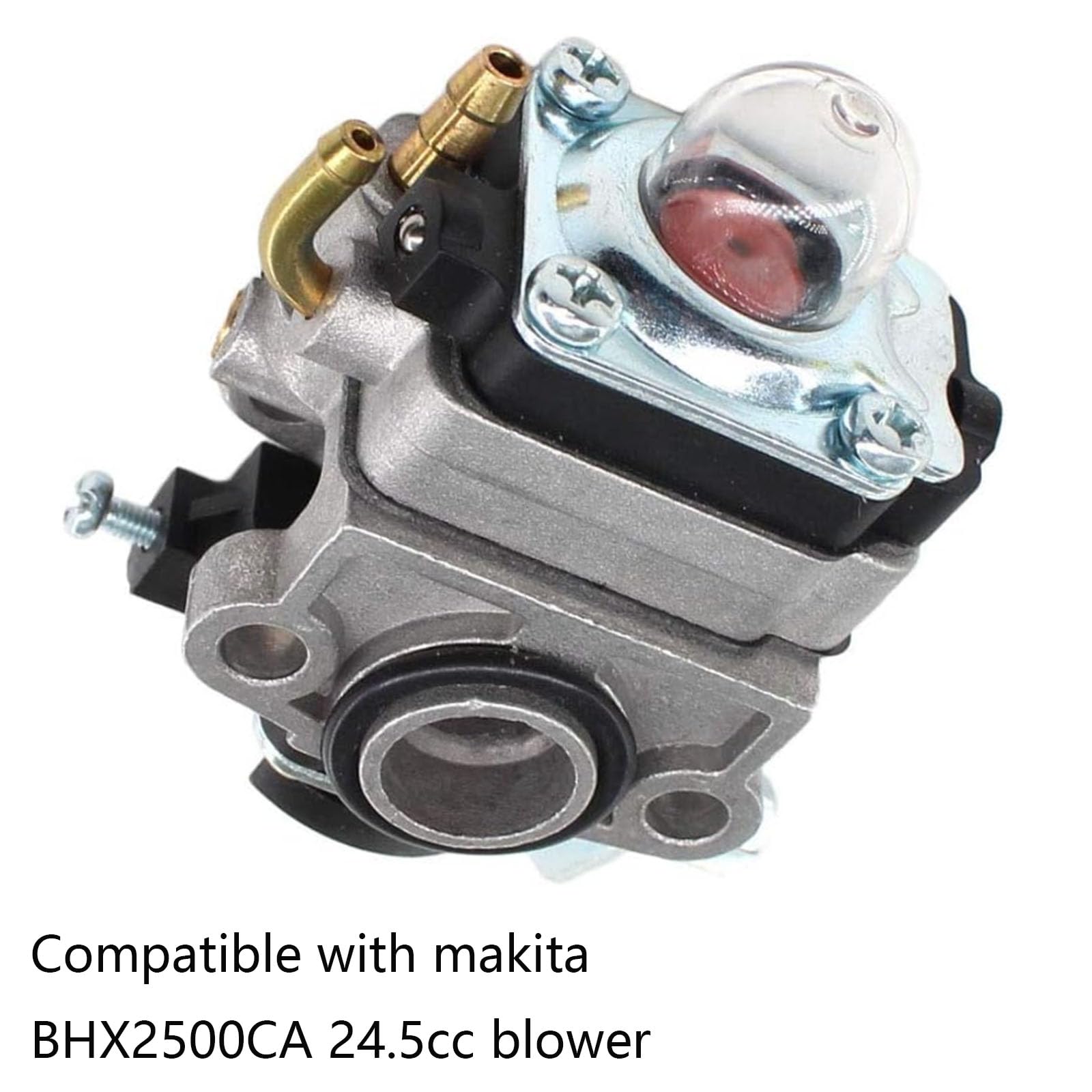 Kit de carburateur Kurihina compatible avec BHX2500CA pour souffleur Makita 24,5 cc Remplacement pour Makita 168641-9