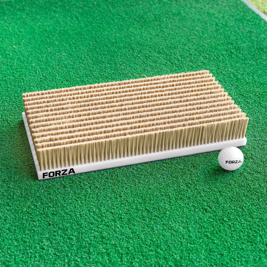 FORZA Tapis d’Entraînement de Bunker | Équipement de Practice pour Tous Les Joueurs | Sensation Réaliste d'un Vrai Bunker | Surface en Nylon Durable avec Base Antidérapante