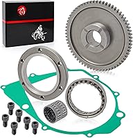 Vista 1 de Kit de Embrague de Arranque+Rodamiento Unidireccional+Engranaje Intermedio para YAMAHA 1987-2014 Raptor Warrior Big Bear Moto 4 350 YFM350 1994-1998