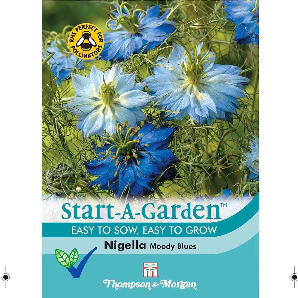 Thompson & MorganStart-A-Garden Flower - Nigella Moody Blues - 250 Seed