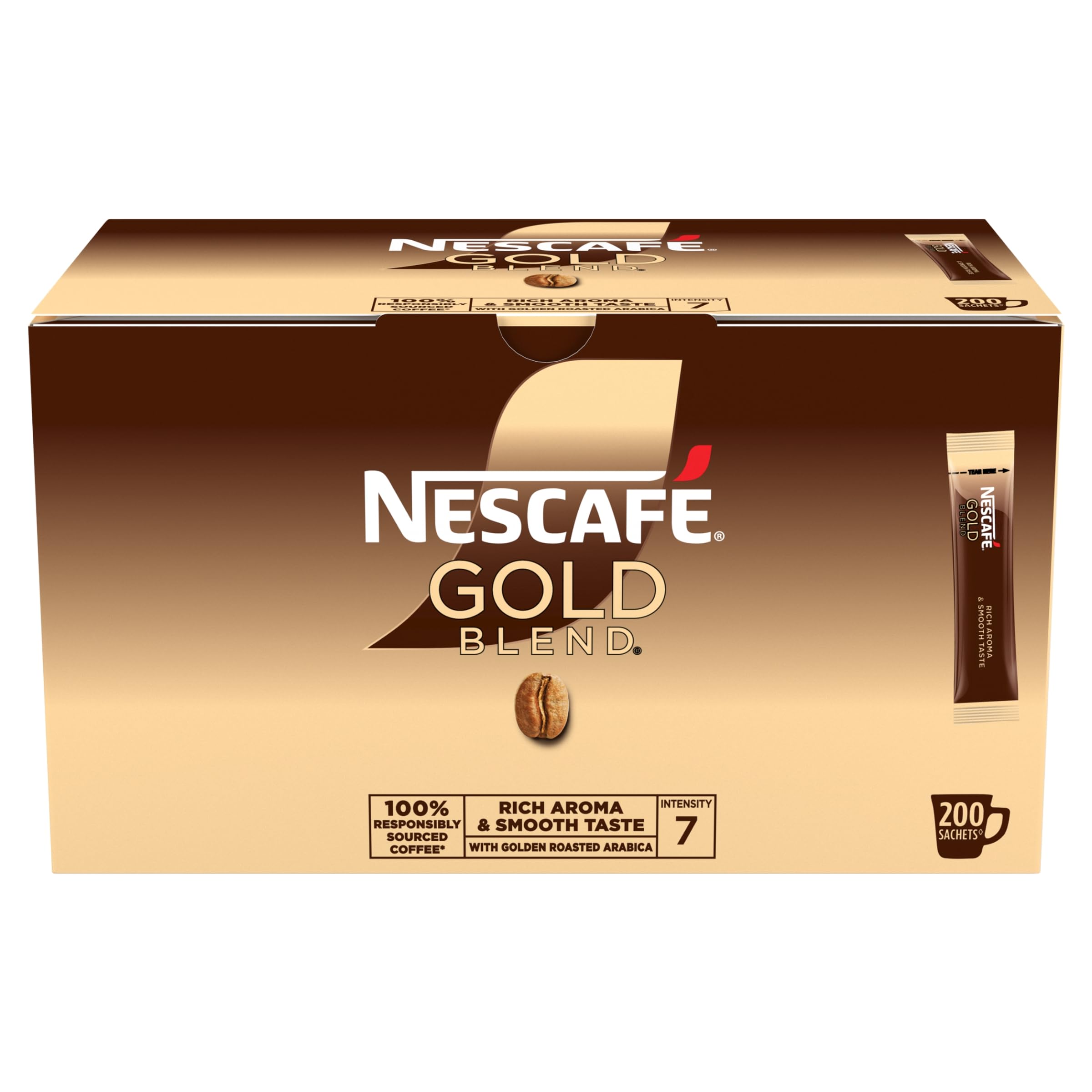 Nescafé - Caffè solubile Miscela Oro, 200 bustine, 360 g