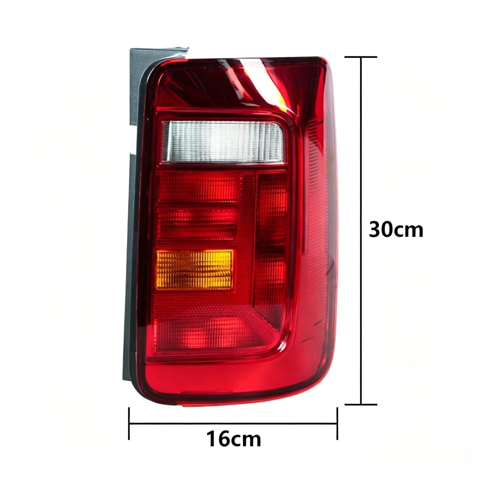 Faro Posteriore Fanale Posteriore Lampada Arresto Freno PARAurti Senza Lampadine Gruppo Ottico Posteriore | PER Caddy 2016 - 2018 2K1945096AB 2K1945095Q(Left and Right)