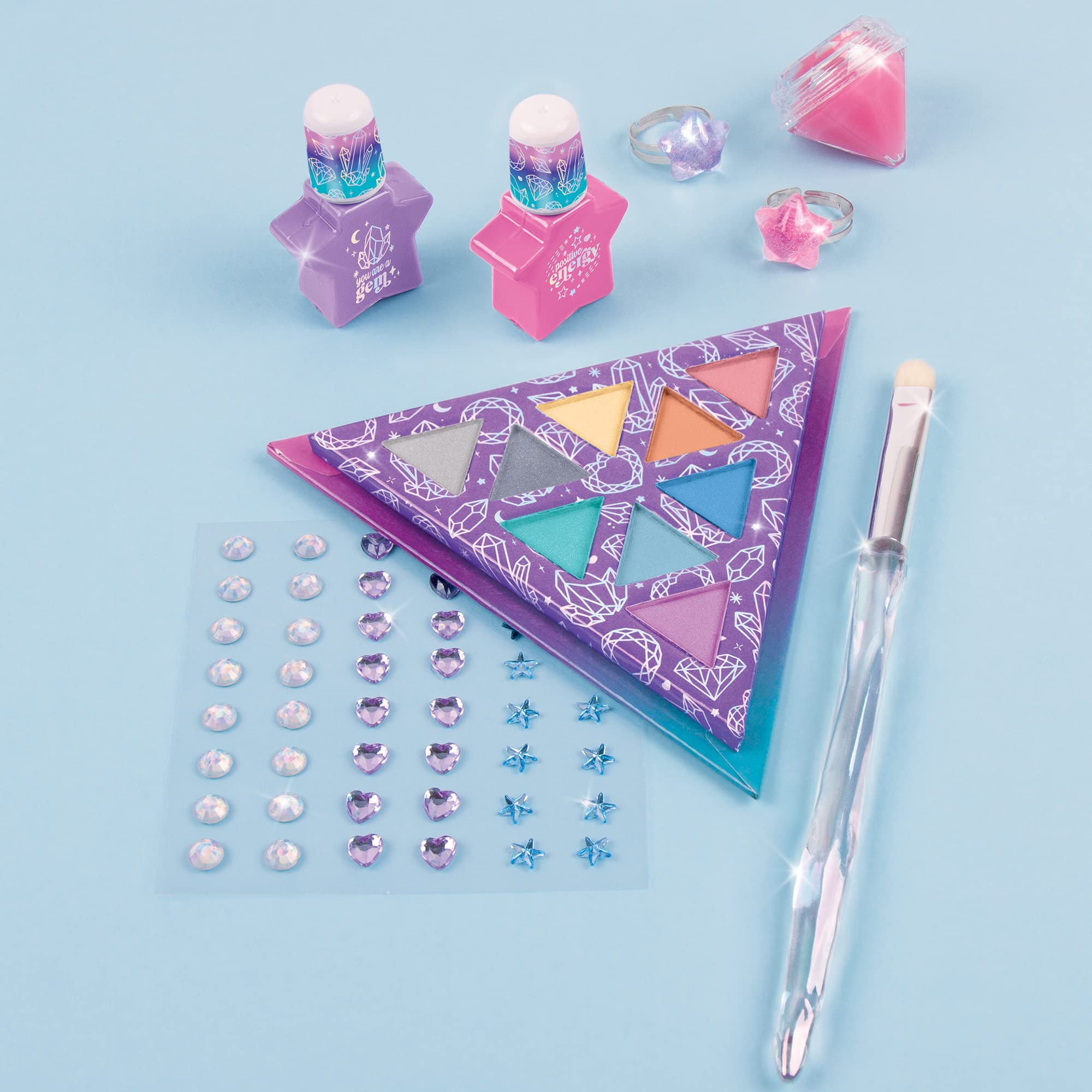 Make It Real Ombres et Bijoux pour Visage en Cristal Mystique, Ensemble créatif 2466