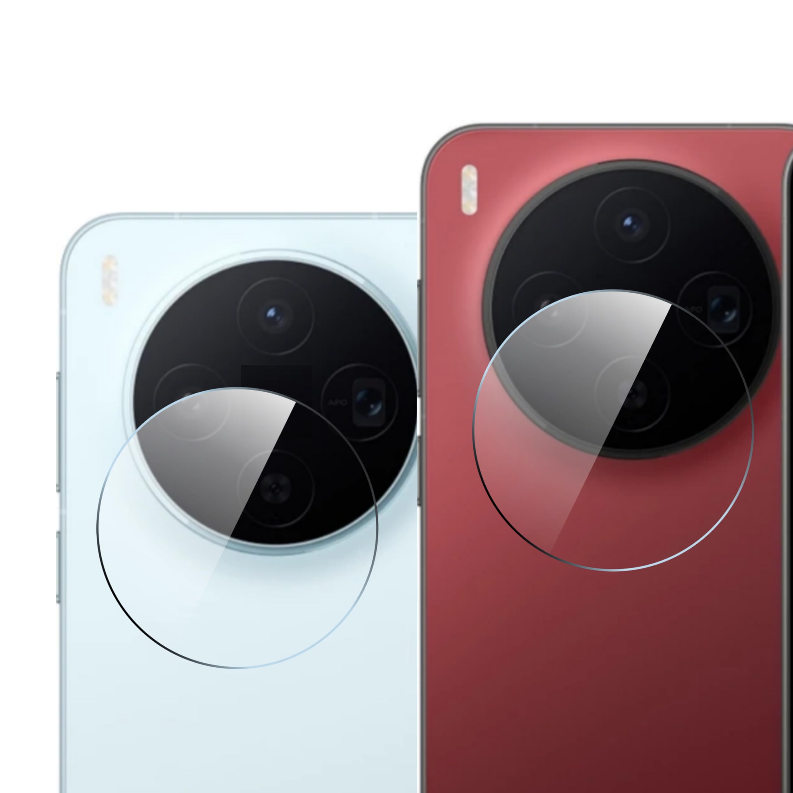 Ayra (Pack of 3) Back Camera Lens Protector Compatible With Vivo X300 Anti Tempered Glass with easy installation kit