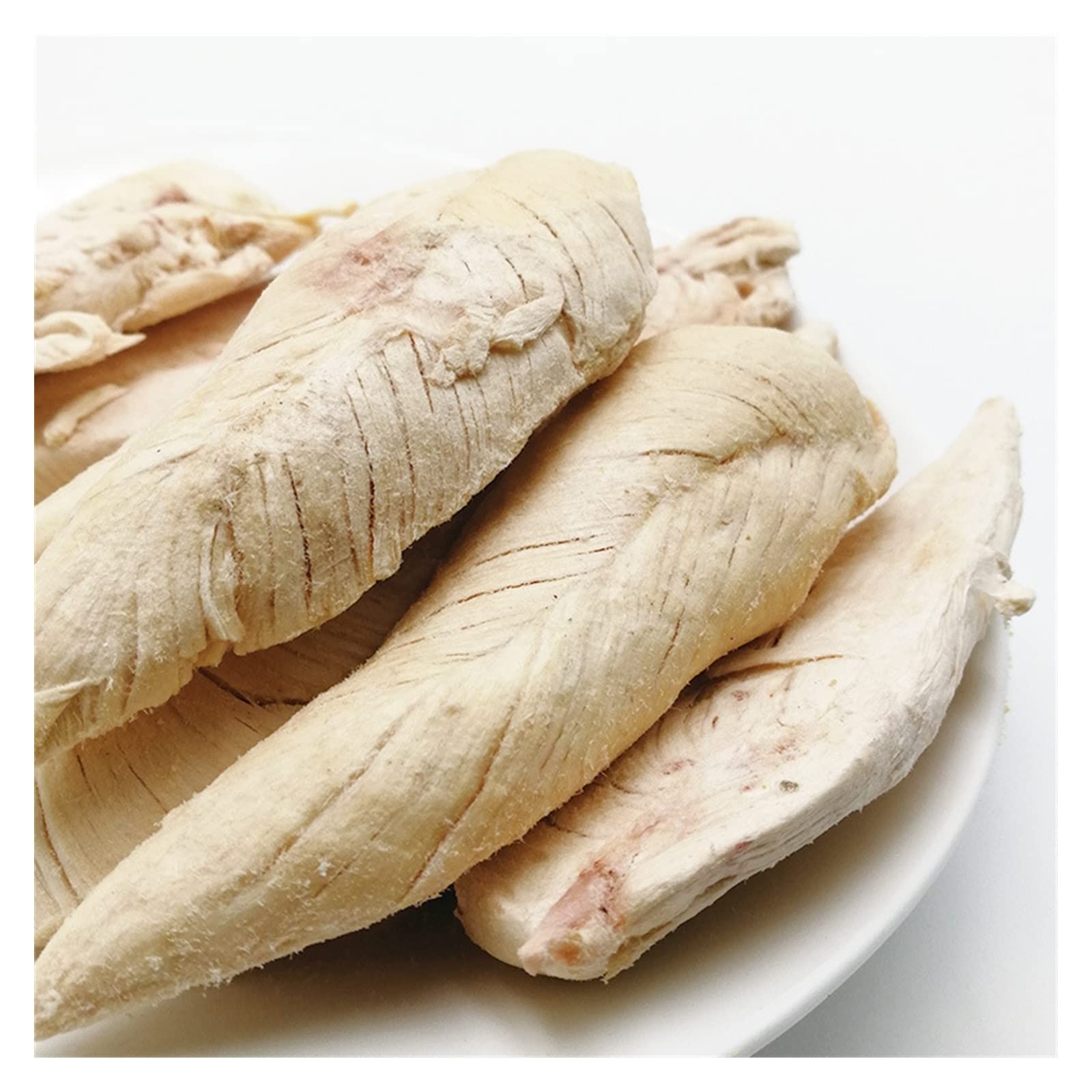 NARBOR Pet freeze-dried cat snacks chicken diced duck meat spring fish small quail cod (Size : Chicken breast 500g)