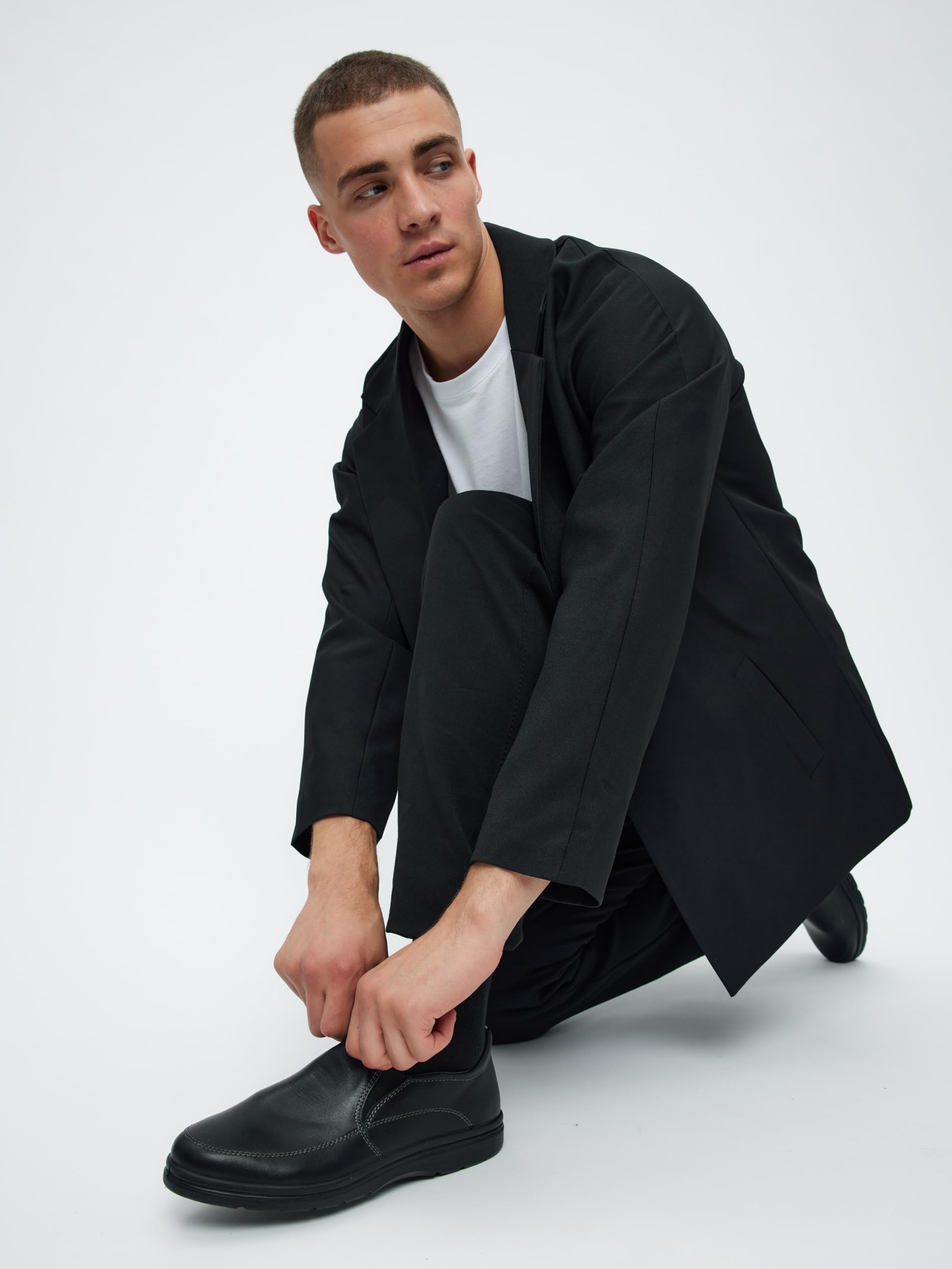 Mocasines de Piel para Hombre - Loafers de Cuero para Hombre Elegantes y Cómodos, Mocasines de Cuero Sin Cordones, Ideales para Oficina y Looks Casuales